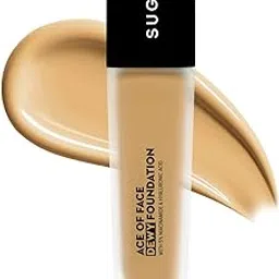 SUGAR Cosmetics Ace Of Face Dewy Foundation with 5% Niacinamide & Hyaluronic Acid | Lasts upto 18hrs | 30 ml - 20 Galão-picture-11