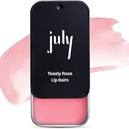 July Toasty Rose Lip Balm | 24 hr Moisturization for Dry & Chapped Lips | Hydrate & Lighten | SPF 15 | Soft Plump Lips | Enriched with Jojoba Seed Oil & Sweet Almond Oil | 10gm-image-49
