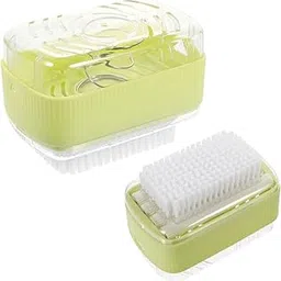 Rolling Soap Box for Laundry,Hands Free Foaming, Multifunctional Soap Box Scrubber & Storage Dispenser,Portable Bar Dispenser Brush for Laundry, Home & Travel KeepsSoap Dry & Hygienic (Green)-picture-30