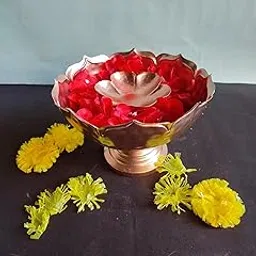 ICON Handicraft Metal Iron URLI Bowl for Diwali,Holi and All Type of Pooja-image-83