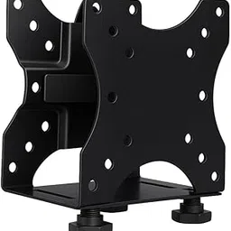 MYL Thin Client CPU Mount Bracket, Adjustable 0.65-2.55 Inch Depth, Supports up to 11 lbs, Black and White (Black)-picture-22
