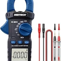 BEETECH B-6010 600A AC TRUE RMS Clamp Meter Digital Multimeter (Blue, Black 4000 Counts)-picture-20