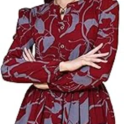 sheetal associates Women's Top Shirt Stylish Trendy for Girls | Floral Printed Top | Lightweight Day Comfort-picture-22