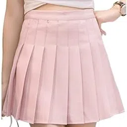 caracola Girl High Waist Pleated Skirt Short Skater Tennis Skirt Mini Skirt | Women Pleated Skirt for Girls Women-picture-28