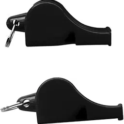 LOSA Emergency Survival ABS/Acralic Whistle Marine Safety Camping Boating Black-picture-51