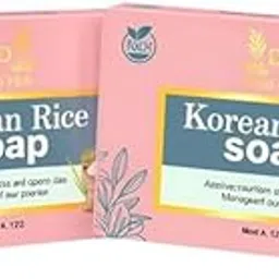 DND ERA Korean Rice Soap Bar by End Era in Pink Floral Packaging with Natural Moisture-Retaining and Skin-Brightening Benefits (125 g) (Set of 2)-picture-28