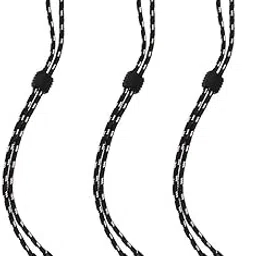 3 Pieces Eyeglass Glasses Chain Sunglasses Holder Cord Strap Black White-image-58