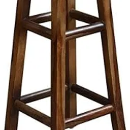 OD ART Solid Sheesham Wood Bar Stool | Tall Wooden Stool for Kitchen Counter, Bar & Café | Handcrafted Wooden Sitting Stool for Dining, Living Room & Office | High Counter Chair | Honey Finish-image-3