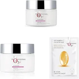 O3+ D-Tan Scrub (50g), D-TAN Professional Pack [For Instant Results] (50g), Vitamin C Cellulose Sheet Mask [For Pigmentation] (30g) | For Brightening & De-Tanning Treatment-picture-26