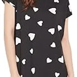 camey Printed Knee Length Nighty, Loungewear, Nightwear, Sleepwear, Home Wear Short Nighty for Women-picture-57