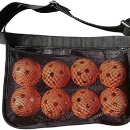 TRENDYNEST Pickleball Waist Pouch Portable Tennis Ball Holder for Matches Gifts Referee Orange | Bags | Tennis-image-24