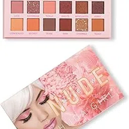 HUDA GIRL BEAUTY The New Blushed Semi-Matte Nude Eyeshadow Palette-image-21