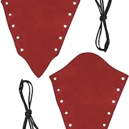 STYLEHEAVEN Medieval Arm Bracers Vintage Design for Theatrical Performance Party Holiday Red-picture-16