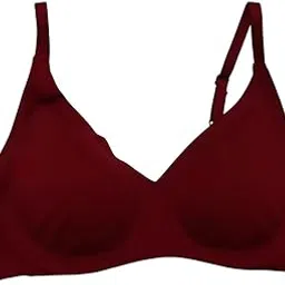 DC Women's Cotton Blend Comfort T-Shirt Bra, Wirefree, Lightly Padded, Geen, Everyday Wear (Pack 1)-picture-10