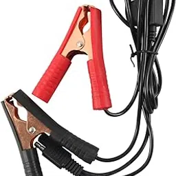 TRENDYNEST Alligator Clip to SAE Connector Extension Cable for Rvs Automotive Boat-image-61