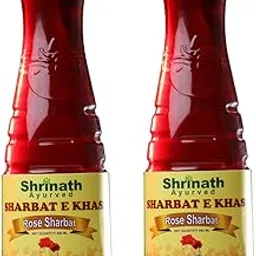 Rose Sharbat Instant Refreshing Syrup Mineral Rich Drink for Summer-1800ml, (Pack of 2)-picture-18