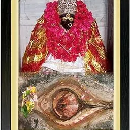 Maa Kamakhya Photo Frame Guwahati Assam | Famous Shaktipeeth Picture size 32 * 23 cm multi color-picture-12