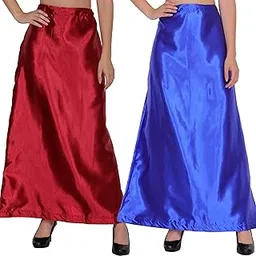 decofin Satin Readymade Inskirt/Underskirt Bottom Wear Saree Petticoat-picture-53
