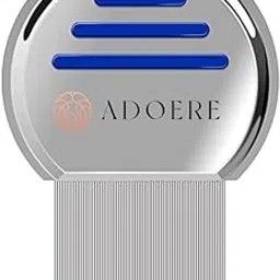 ADOERE Stainless Steel Lice Treatment Comb For Lice And Nits removal comb For Head Lice comb-picture-34