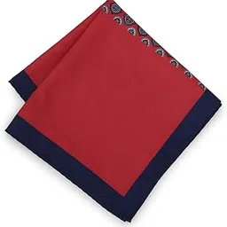 van heusen Polyester Men Casual Style Multi Print Formal Pocket Square, Multicolor, Free Size-picture-25