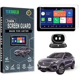 {2 COMBO PACK} Screen Guard For MG ASTOR [2024-2025] || SAVVY PRO | SHARP PRO || 10.1-Inch Infotainment Touchscreen + Personal AI Assistant Protector || HD Clarity, 9H Hardness, Bubble Free, Unbreakable, Anti-Scratch [Not a Tempered Glass]-picture-22