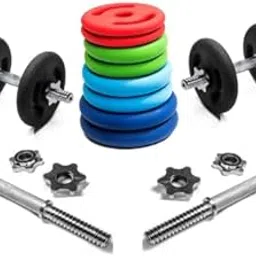 Kakss Home Gym Set with Dumbbell Rod (20 KG) image 1