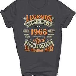 apsra trader 59th Birthday Tee Vintage Legends Born in 1965 59 Years Old Unisex Shirt Gift Women Men (AP8739)-picture-51