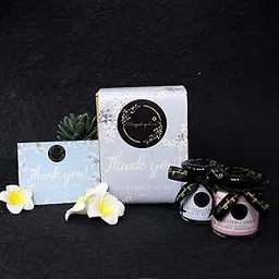 Wrapped up Love Scented Candle Gift Set - Thank You Gift Set (Pack of 2 Scented Candles) - Marine Melody and Cherry Magnolia, Scented Candles for Home-picture-28