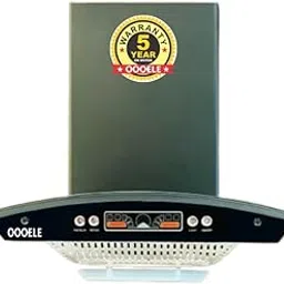 Mac PB 60 CM Kitchen Chimney | 1200 m³/hr Suction Thermal Auto Clean | Feather Touch Control Chimney image 1