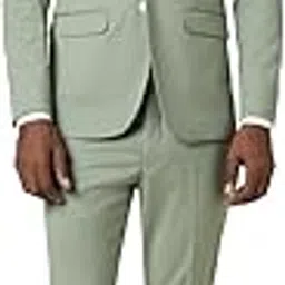 allen solly Men's Polyester Blend Three Piece Business Suit Pants Set-picture-11