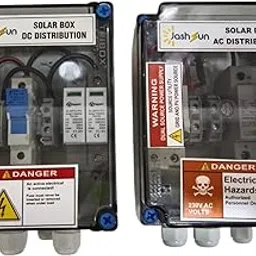 Jashsun ACDB DCDB Box for Solar 5kw Solar Inverter Distribution Boxes Dcdb 1 in 1 Out Dc fuse 20 Amp Spd 600 v ACDB Box Single Phase 1 in 1 Out Combo ACDB DCDB Protection Box for Solar System-picture-67