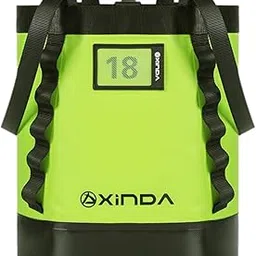 bnf® Climbing Equipment Rope Bag | Heavy Duty Waterproof & Large Capacity for Hiking, Rock Climbing, Mountaineering | Durable Polyester & PVC Mesh | 18L Rugged Outdoor Storage-image-49