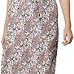 kotty Women's Solid Relaxed Fit Short Sleeve Co-ord Top and Skirts Set-picture-6