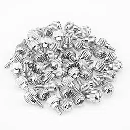 HELIFOUNER 50 Pieces 6-32 Thread, Silver Color 6#-32x6 Computer Case Thumbscrews, Thumb Screws for Computer Case/Cover/Power Supply/Hard Drives-picture-53