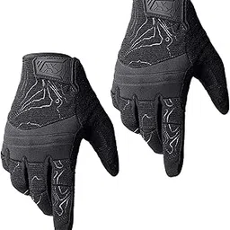 CALANDIS Work Gloves Breathable Non Slip Riding Gloves for Gardening Fishing Fighting L | Gloves | Cycling Clothing-picture-32
