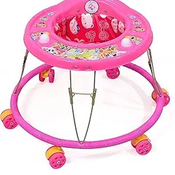 AVANI METROBUZZ Baby Activity Walker Foldable with Chu-Chu Toy-Bar (Pink)-picture-58