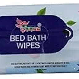 ishnee |Body Cleansing Wet Bed Bath Wipes for Adults | Body Sponging | 30 Wipes (Pack of 3)-picture-30
