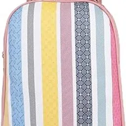 Lucky Charm Women's Pink Polyurethane Backpack - (M650)-picture-20