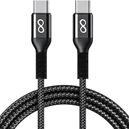 PD 100W Type C to Type C Fast Charging Cable 1.2M with Carry Bag | 30,000+ Bend Tested | Anti-Winding, Flexible, Durable for Smartphones, Laptops, Tablets & More (Cable)-picture-17