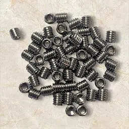 Dikshaware 25Pcs M3 x 4 Stainless Steel Hex Grub Screw Internal Hex Drive Cup Allen Head Socket Point Set Screws for Door Handles-picture-44