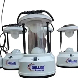 Gallon Products LED Camping Lantern, White, Portable Battery Powered Emergency Light with Handle, Indoor Outdoor Use-image-47