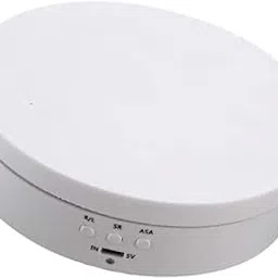 Electric Rotating Display Stand Turntable Jewelry Model Toys Holder White-picture-23