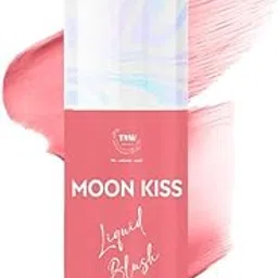 TNW - The Natural Wash Moon Kiss Liquid Blush Pataka (02) | Dewy & Long-Lasting Cheek Tint | Vegan & Cruelty-Free | 4.5ml (Peach Orange)-picture-51