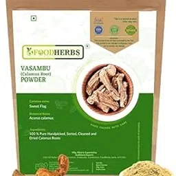 Foodherbs Vasambu Powder | 200g | Vacha | Sweet Flag | Acorus Calamus | Natural Herbal Powder | Supports Hair Growth, Dandruff & Lice Treatment | 100% Herbal-picture-27