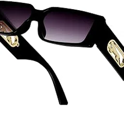 thewhoop UV Protection Retro Square Sunglasses (Free Size) (For Men & Women,)-picture-10