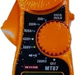 Mini Clamp Meter || Multi Meter || Ampere Meter AC DC voltage Tester || (PACK OF 1) With cable and batteries.-picture-15