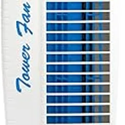 ANVORA Breeze Max Tower Fan | High air throw of 2250 m3/hr | TOP safety and 3 Speed - 2 Way Air Swing | Blue White-picture-17