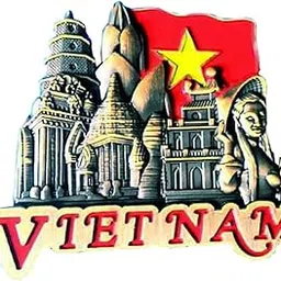 TC The Customizers Set of 1 Vietnam Pattern Printed Fridge Magnet | Magnet for Fridge Decoration | Fridge Magnets Refrigerator Stylish Set Kitchen | Funny Fridge Magnets-picture-23