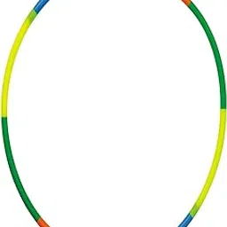 Kedva Hola Hoop for Girls-Boys, Ideal Fitness Ring Toy for Playing and Pet Training, Adjustable Plastic Colorful Exercise Ring- Small-picture-35
