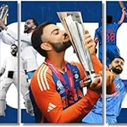 Good Hope Virat Kohli 3 Split Posters 9x12 Inch Wall Art for Desk Home Office wall decoration home bedroom living room hall Gift Wall Paintings wallpaper Hostel Boys Girls (Virat Kohli 2 Split Poster, 12 x 18 Inch)-picture-25